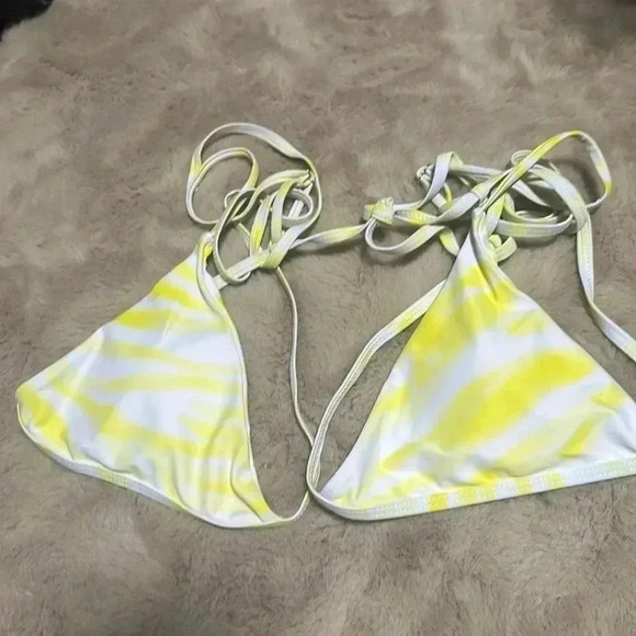 Triangle Bikini Swimsuit With Beach Skirt, - Picture 4 of 12